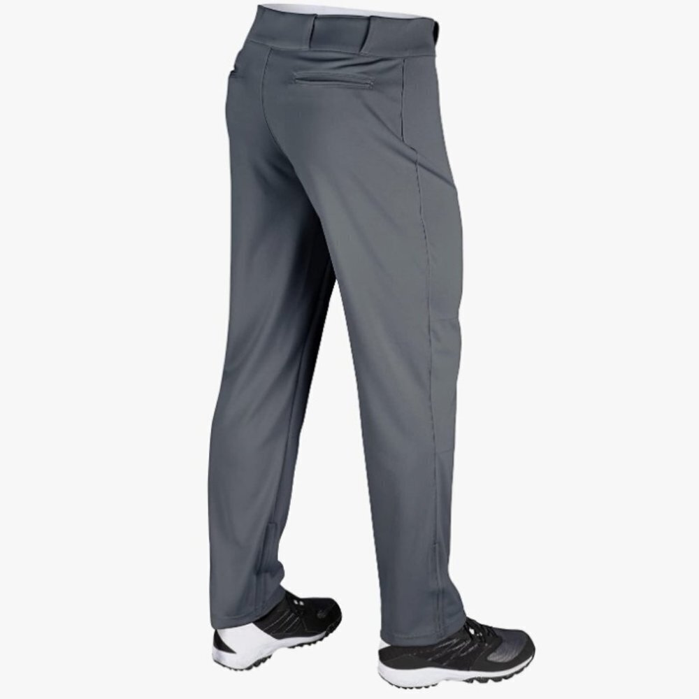 CHAMPRO Men's Standard Adult Triple Crown Open Bottom Pant, Graphite